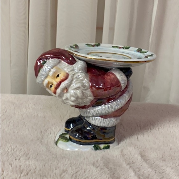Santa Candle Holder - Picture 2 of 2